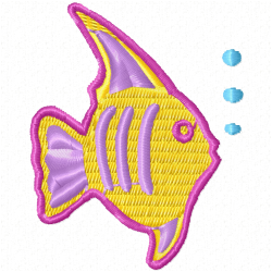 Fishes Embroidery Design 12 Fishes Embroidery Design 12